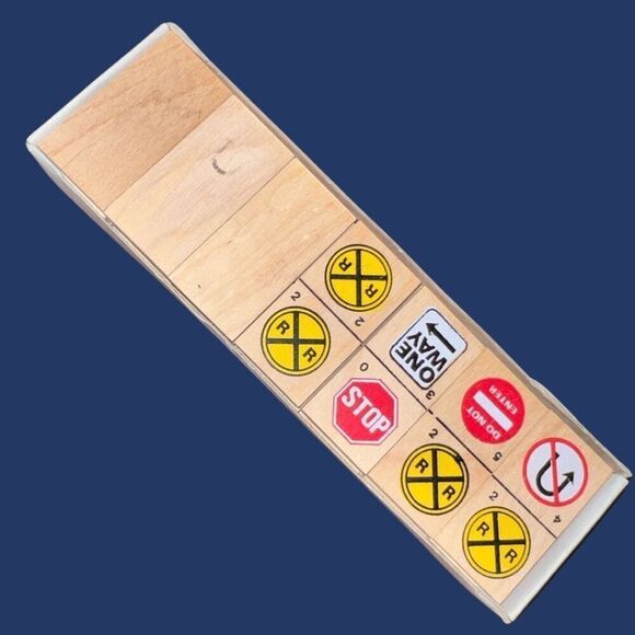 Vintage Safety Sign Dominoes by House Of Lloyd Game - Picture 3 of 3